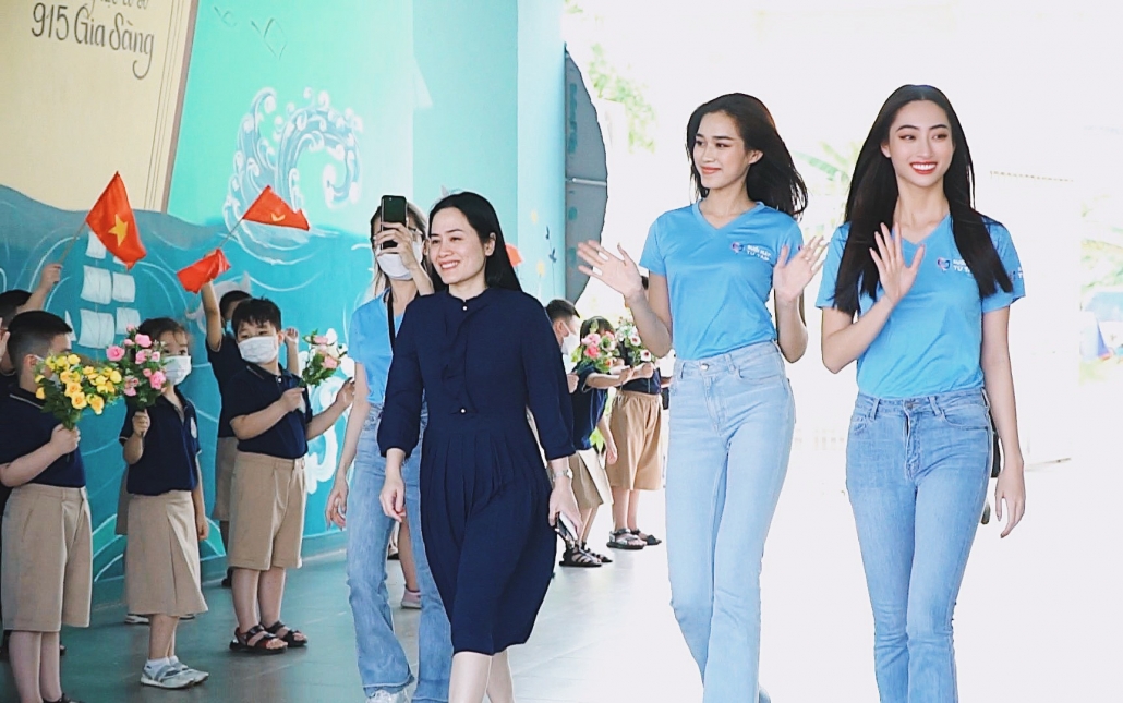 [Photo] Miss World Việt Nam 2022 tăng cường các hoạt động thiện nguyện tại Thái Nguyên