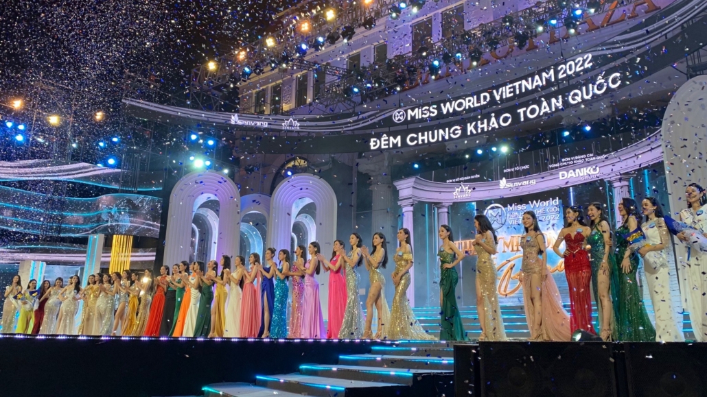 [Photo] Ấn tượng đêm chung khảo Miss World Việt Nam 2022 tại Thái Nguyên