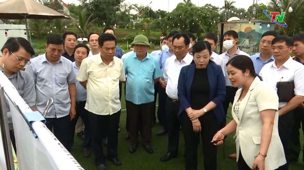 Lãnh đạo Tỉnh kiểm tra tiến độ các dự án trọng điểm trên địa bàn huyện Phú Bình