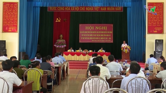 Đại biểu HĐND tỉnh tiếp xúc cử trị tại huyện Phú Bình