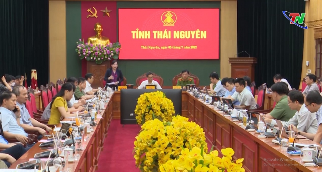 Phó Thủ tướng Chính phủ thăm và làm việc tại Thái Nguyên
