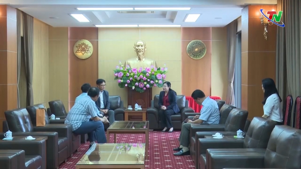 Bí thư Tỉnh ủy tiếp đại diện Tập đoàn Dongwha sang thăm và làm việc tại thái nguyên
