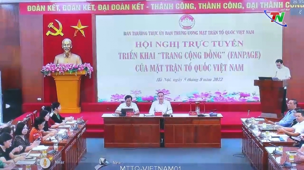 MTTQ Việt Nam triển khai “Trang cộng đồng” của MTTQ Việt Nam các cấp