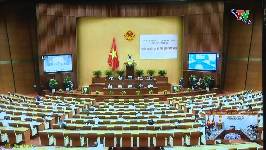 Đại biểu Quốc hội tỉnh Thái Nguyên chất vấn tại Quốc hội