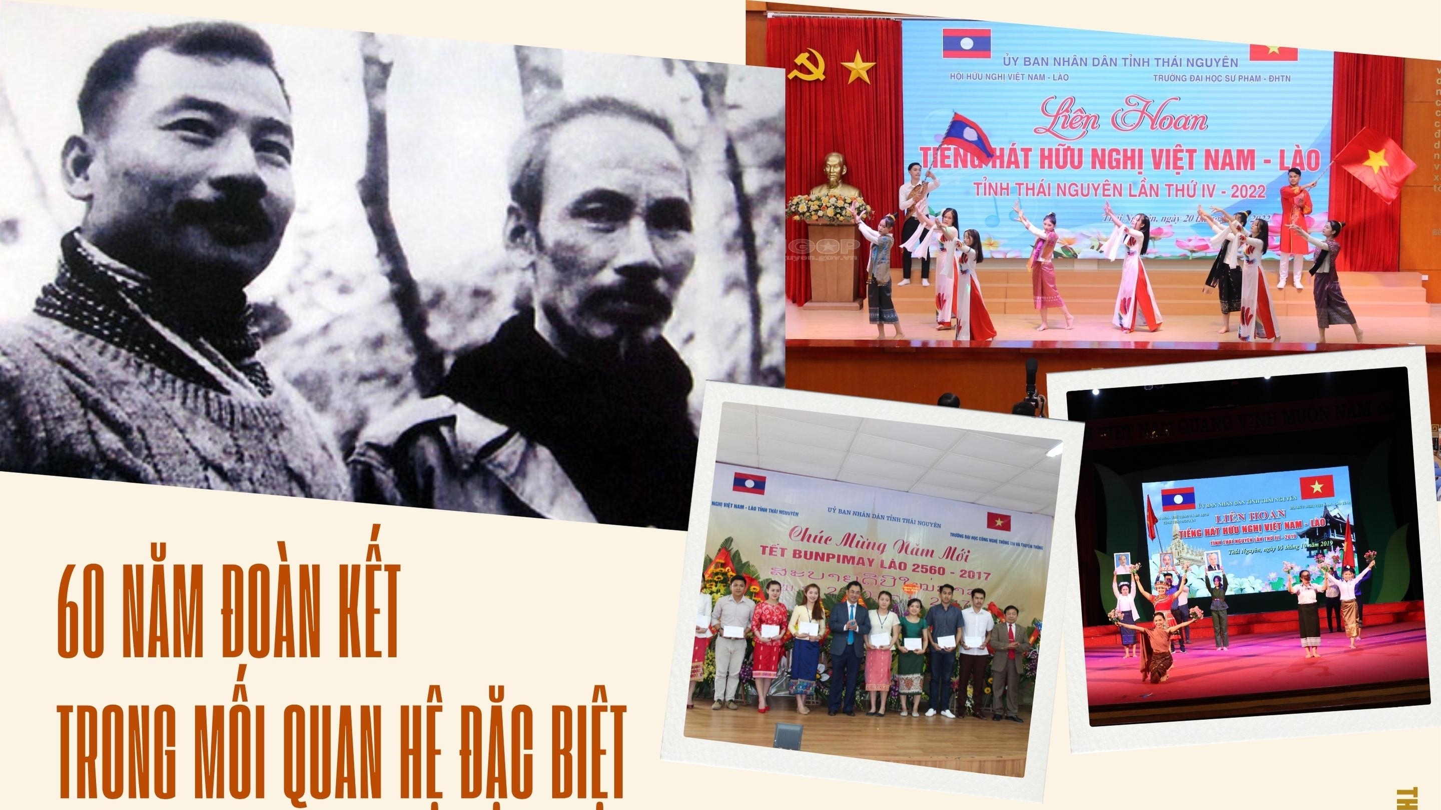 [Megastory] 60 năm đoàn kết trong mối quan hệ đặc biệt Việt Nam - Lào