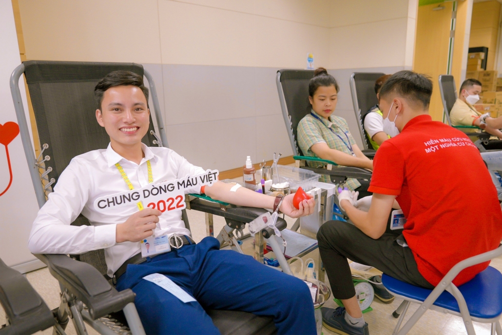 [Photo] Chương trình hiến máu tình nguyện 