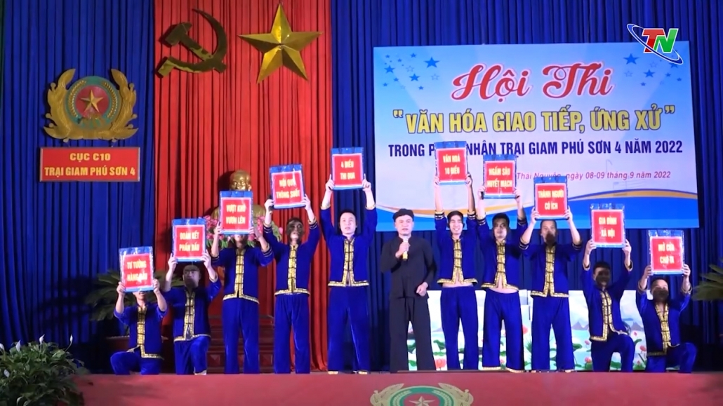 Hội thi “Văn hóa giao tiếp, ứng xử” trong phạm nhân Trại giam Phú Sơn 4 năm 2022