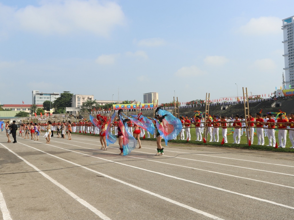 [Photo] Tổng duyệt chương trình khai mạc Đại hội Thể dục thể thao tỉnh Thái Nguyên lần thứ IX năm 2022