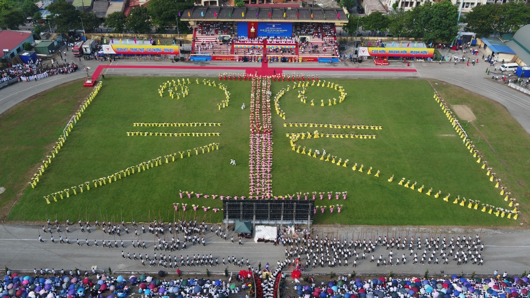 [Photo] Khai mạc Đại hội Thể dục thể thao tỉnh Thái Nguyên lần thứ IX - năm 2022