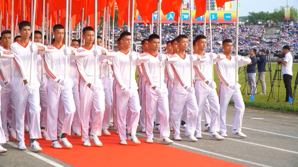 [Photo] Khai mạc Đại hội Thể dục thể thao tỉnh Thái Nguyên lần thứ IX - năm 2022