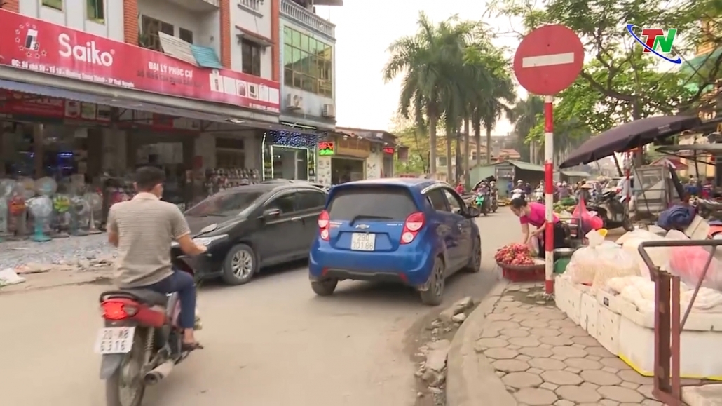 Tái diễn tình trạng đi ngược chiều tại thành phố Thái Nguyên