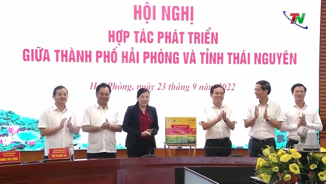 Hợp tác phát triển giữa tỉnh Thái Nguyên và thành phố Hải Phòng