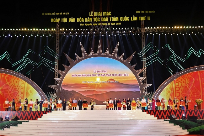 [Photo] Khai mạc Ngày hội Văn hóa dân tộc Dao toàn quốc lần thứ II