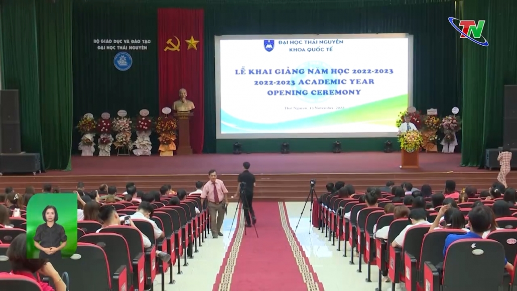 Khoa quốc tế, Đại học Thái Nguyên khai giảng năm học mới