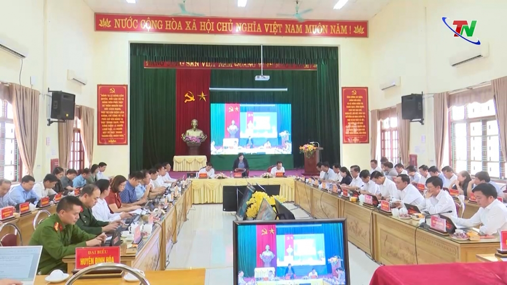 Tập trung giải pháp đưa huyện Định Hoá đạt chuẩn nông thôn mới vào năm 2023