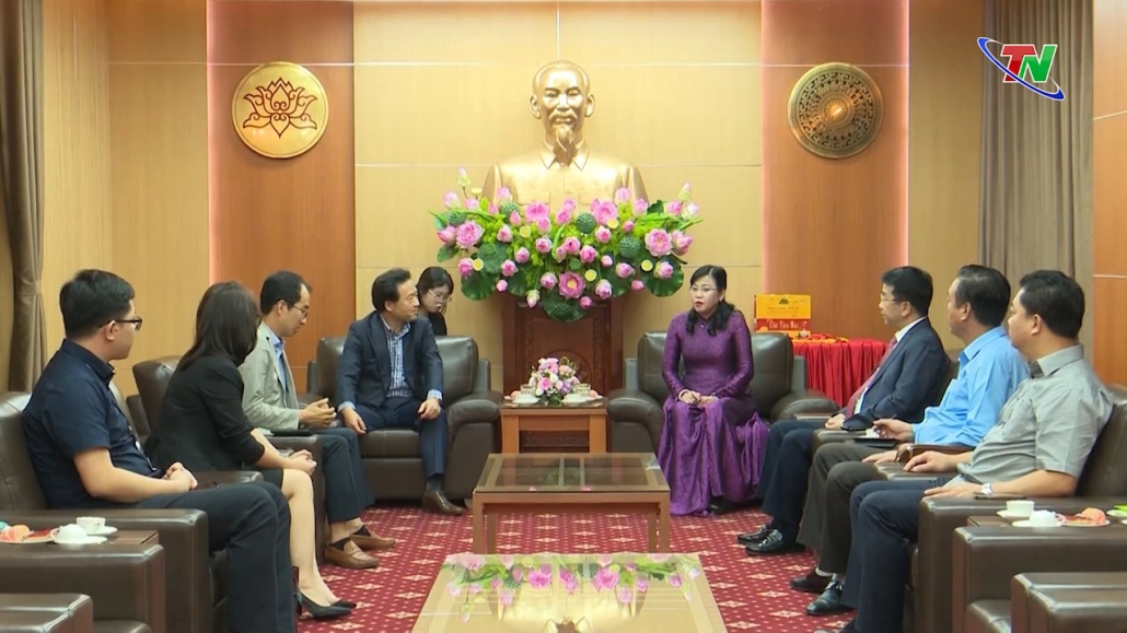 Tiếp tục tăng cường sự hợp tác giữa tỉnh Thái Nguyên và Tập đoàn Samsung