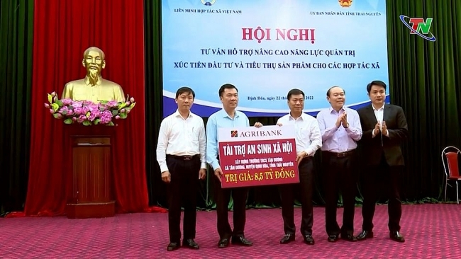 CONCENTRATE RESOURCES FOR COLLECTIVE ECONOMIC DEVELOPMENT FOR DINH HOA DISTRICT