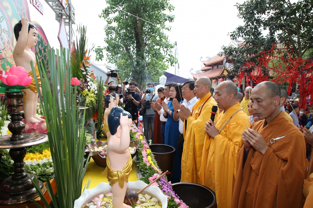 Đại lễ Phật đản - Phật lịch 2566 - Dương lịch 2022 tại Phú Bình, tỉnh Thái Nguyên