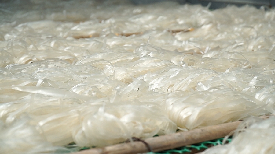 Bún khô Tiến Diện – Bước phát triển mới cho sản phẩm truyền thống xã Tràng Xá, huyện Võ Nhai