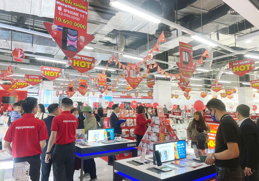 Opening of Nguyen Kim shopping center at GO! Thai Nguyen