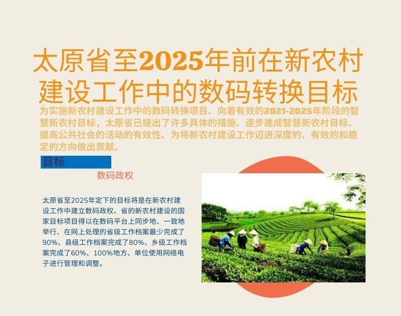 [INFOGRAPHIC] 太原省至2025年前在新农村建设工作中的数码转换目标