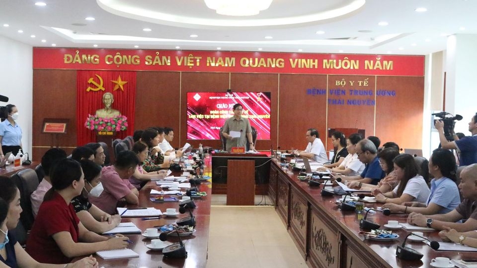 Bộ Y tế kiểm tra tình hình cung ứng thuốc, vật tư y tế tại Thái Nguyên