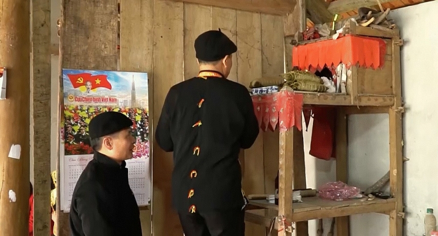 [Photo] Phong tục đón Tết bàn cao của người Dao