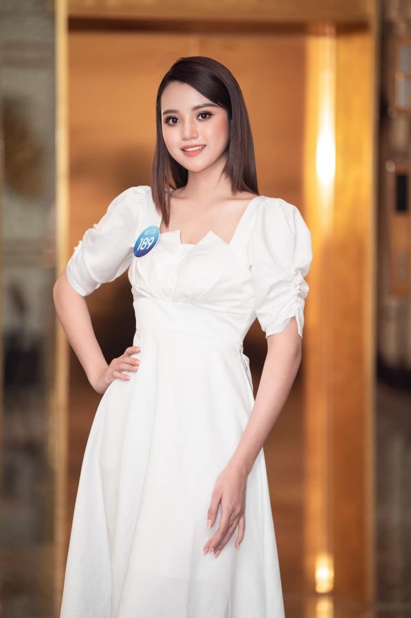 Nhan sắc nàng thơ của thí sinh người Thái Nguyên tại Miss World VietNam 2022.