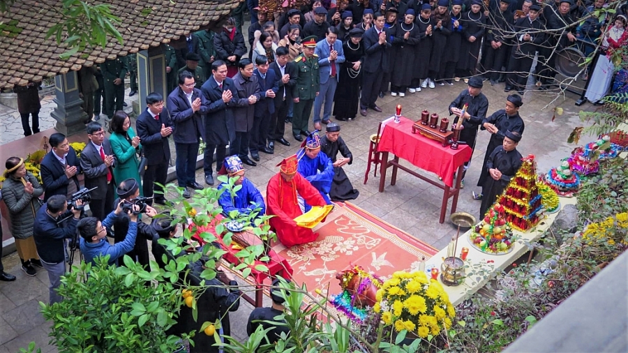Phú Lương: Khai mạc Lễ hội đền Đuổm Xuân Quý Mão