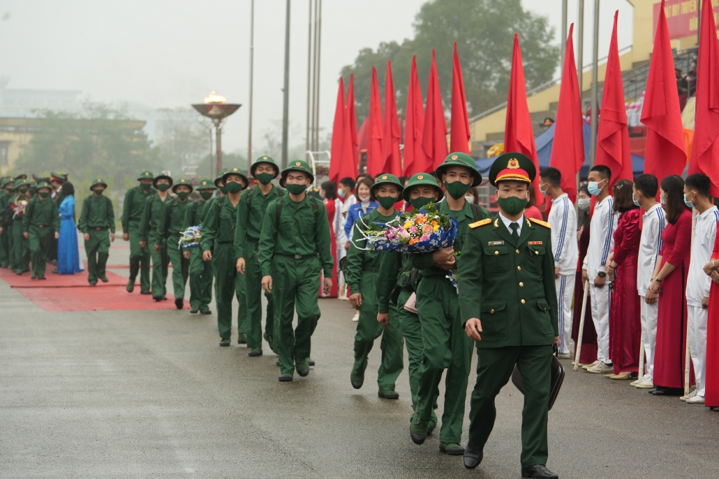 Trực tuyến: Thái Nguyên - Ngày hội Tuyển quân mùa xuân năm 2023