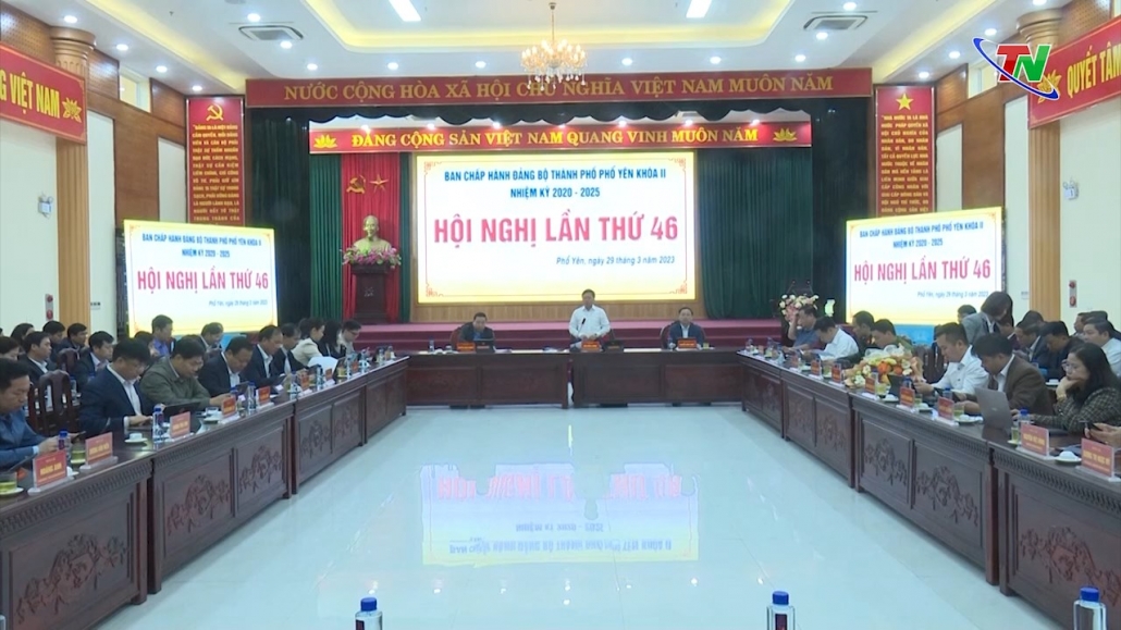 BCH Đảng bộ thành phố Phổ Yên cho ý kiến nhiều nội dung quan trọng