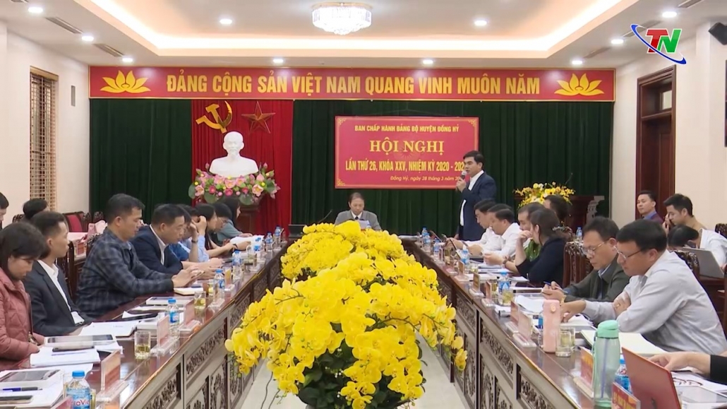 Hội nghị Ban Chấp hành Đảng bộ huyện Đồng Hỷ lần thứ 26 khóa XXV