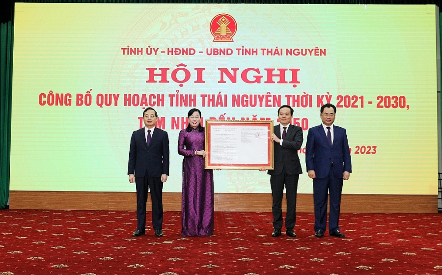 [Photo] Thái Nguyên công bố Quy hoạch tỉnh thời kỳ 2021-2030, tầm nhìn đến 2050