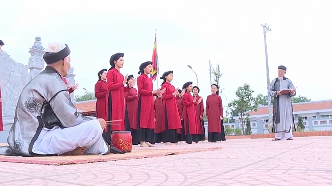 Câu hát Xoan trong ngày Quốc Giỗ