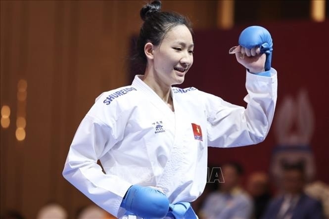 Đội tuyển Karate giành cú “đúp vàng”, vượt chỉ tiêu SEA Games 32
