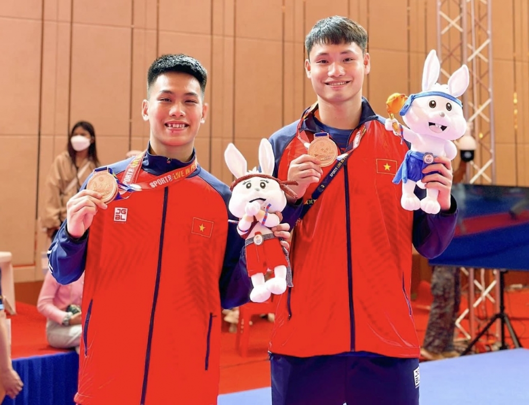 Đoàn vận động viên tỉnh Thái Nguyên giành 10 huy chương tại SEA Games 32