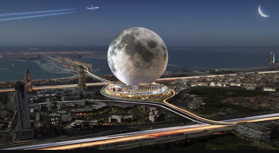 ‘Mặt trăng’ khổng lồ 5 tỷ USD mọc lên giữa Dubai