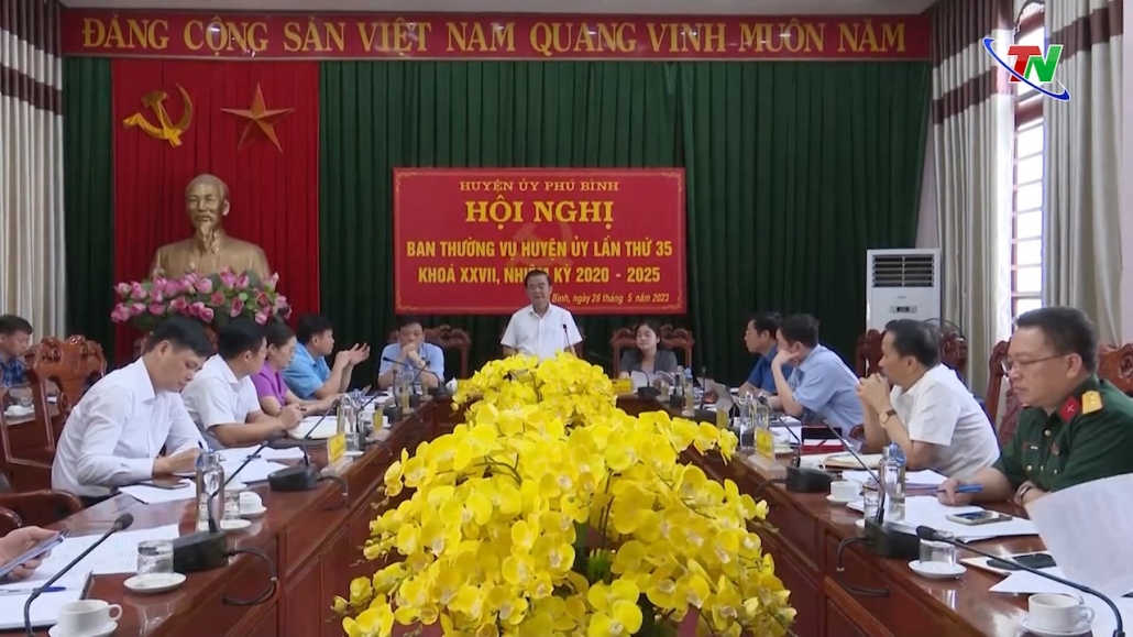 Hội nghị BTV Huyện uỷ Phú Bình lần thứ 35