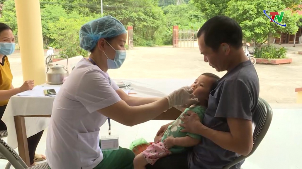 Thái Nguyên có trên 120.000 trẻ trong độ tuổi thuộc diện bổ sung vitamin A liều cao