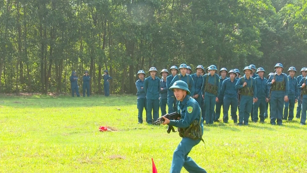 Sông Công chủ động nâng cao chất lượng huấn luyện dân quân năm 2023