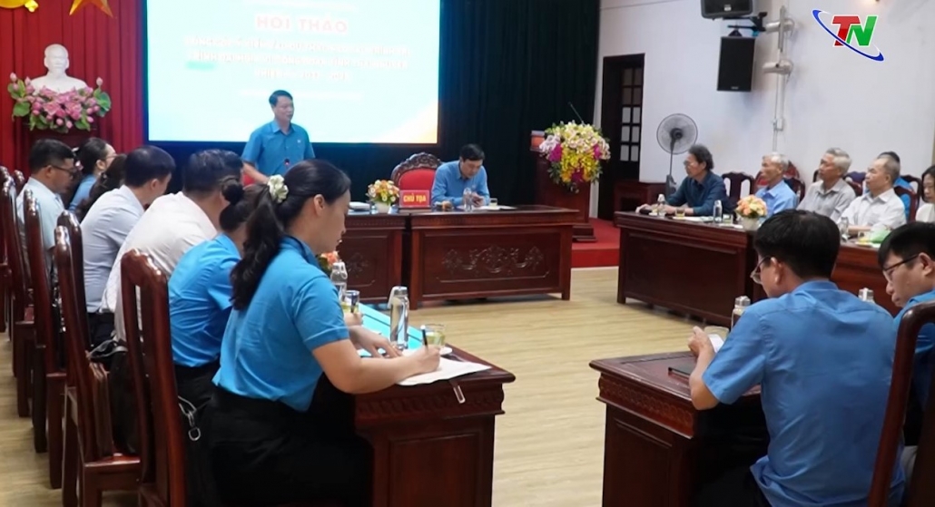 Góp ý vào dự thảo báo cáo chính trị trình Đại hội XVII Công đoàn tỉnh Thái Nguyên