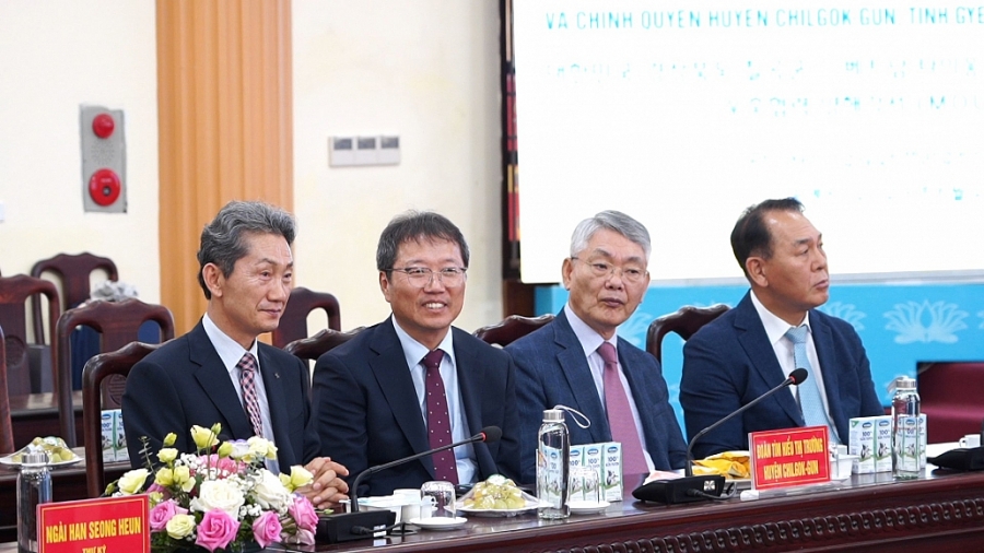 TP Phổ Yên thiết lập quan hệ hữu nghị với huyện Chilgok-Gun, tỉnh Gyeongsangbuk-do, Hàn Quốc
