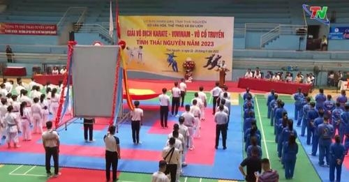 Opening ceremony of Karate, Vovinam, traditional martial arts in 2023