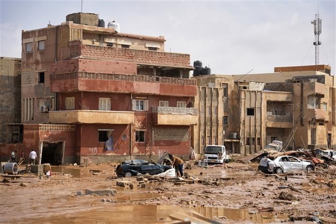 Khoảng 10.000 người được báo cáo mất tích do lũ lụt tại Libya