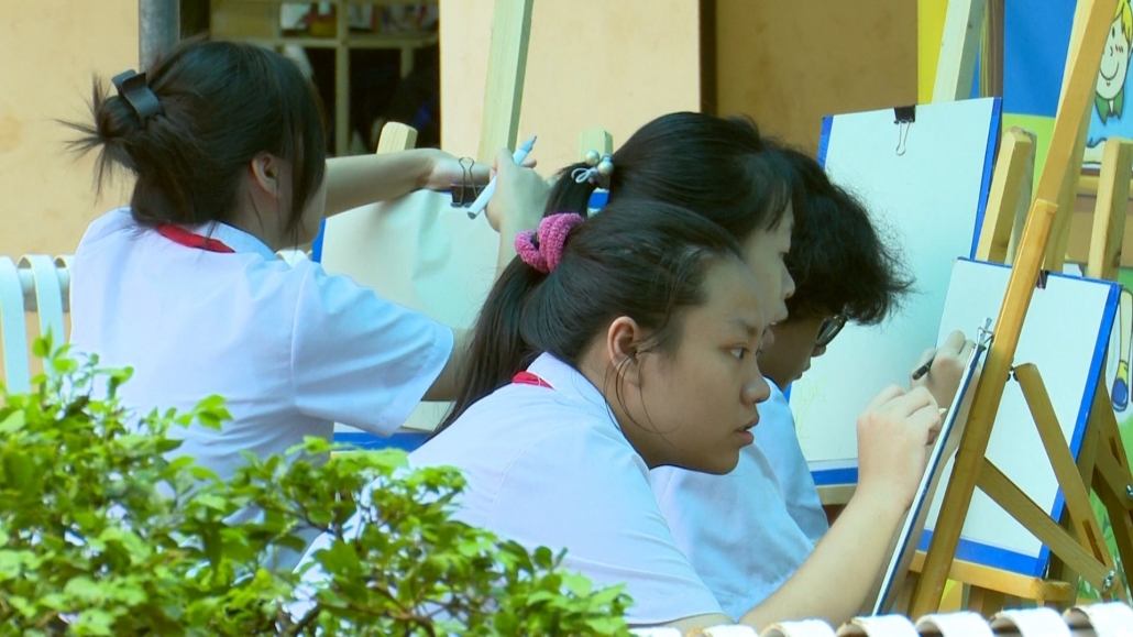 Học sinh Thái Nguyên đoạt giải ba Cuộc thi vẽ tranh hữu nghị Việt Nam – Cu Ba