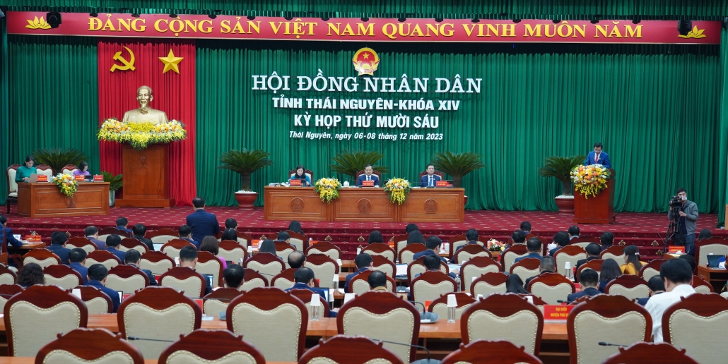 [Trực tuyến] Phiên giải trình, chất vấn và trả lời chất vấn tại Kỳ họp thứ Mười sáu - HĐND tỉnh Thái Nguyên khóa XIV