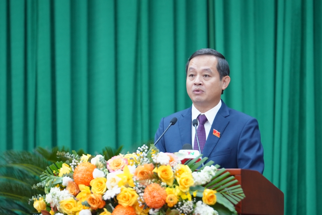 [Trực tuyến] Bế mạc Kỳ họp thứ mười sáu, HĐND tỉnh Thái Nguyên khóa XIV, nhiệm kỳ 2021-2026
