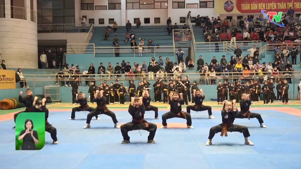 Khai mạc giải thi đấu các môn võ thuật tỉnh Thái Nguyên