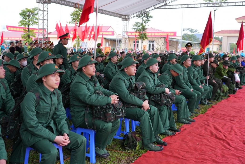 [Trực tuyến]: Thái Nguyên: Trên 2.000 thanh niên ưu tú lên đường nhập ngũ