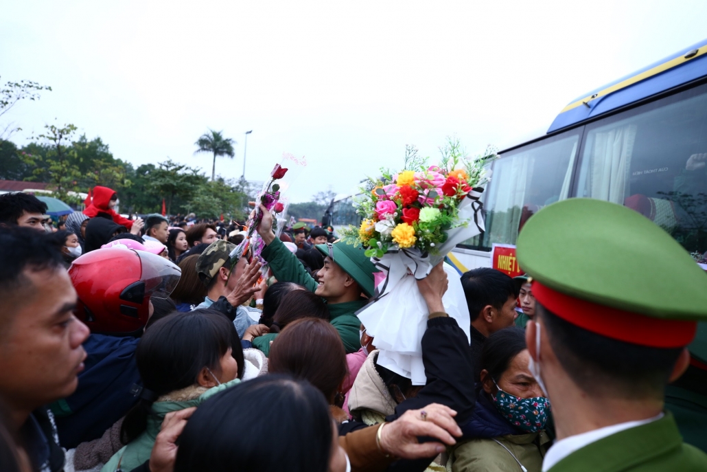 [Trực tuyến] Thái Nguyên: Trên 2.000 thanh niên ưu tú lên đường nhập ngũ